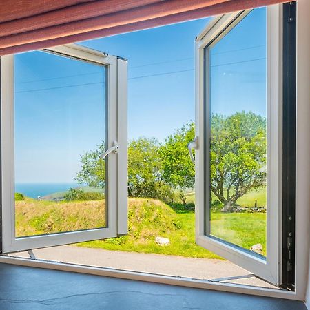 Polrunny Farm Seaberry Cottage With A Sea View And Log Burner Boscastle Exterior foto