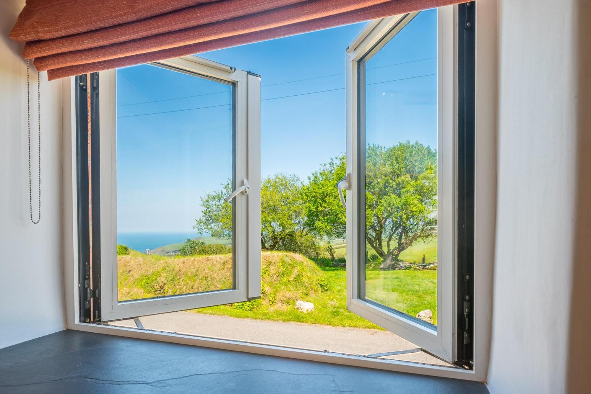Polrunny Farm Seaberry Cottage With A Sea View And Log Burner Boscastle Exterior foto