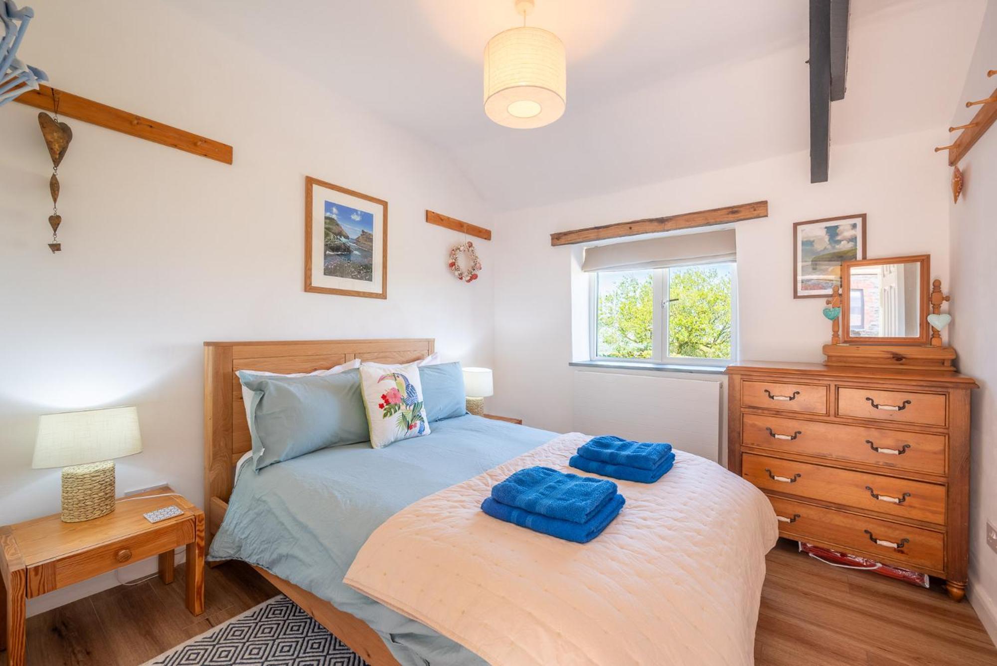 Polrunny Farm Seaberry Cottage With A Sea View And Log Burner Boscastle Exterior foto
